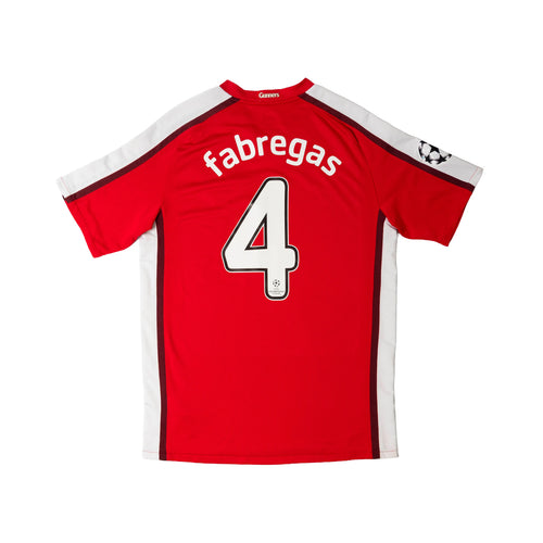 Dos maillot Arsenal 2008/09 Fabregas #4 – Uncle Rework