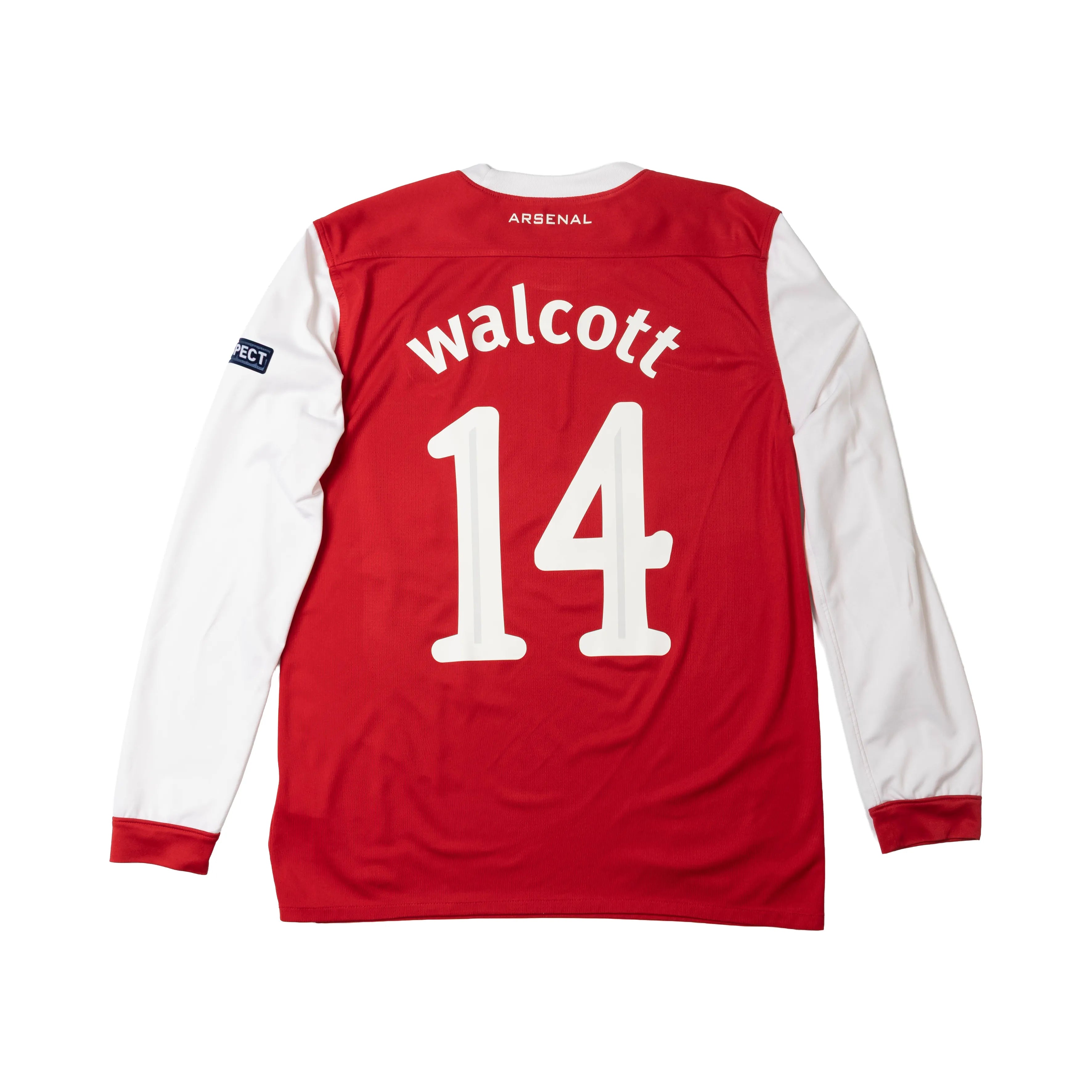 Dos maillot Arsenal 2010/11 Walcott #14 – Uncle Rework