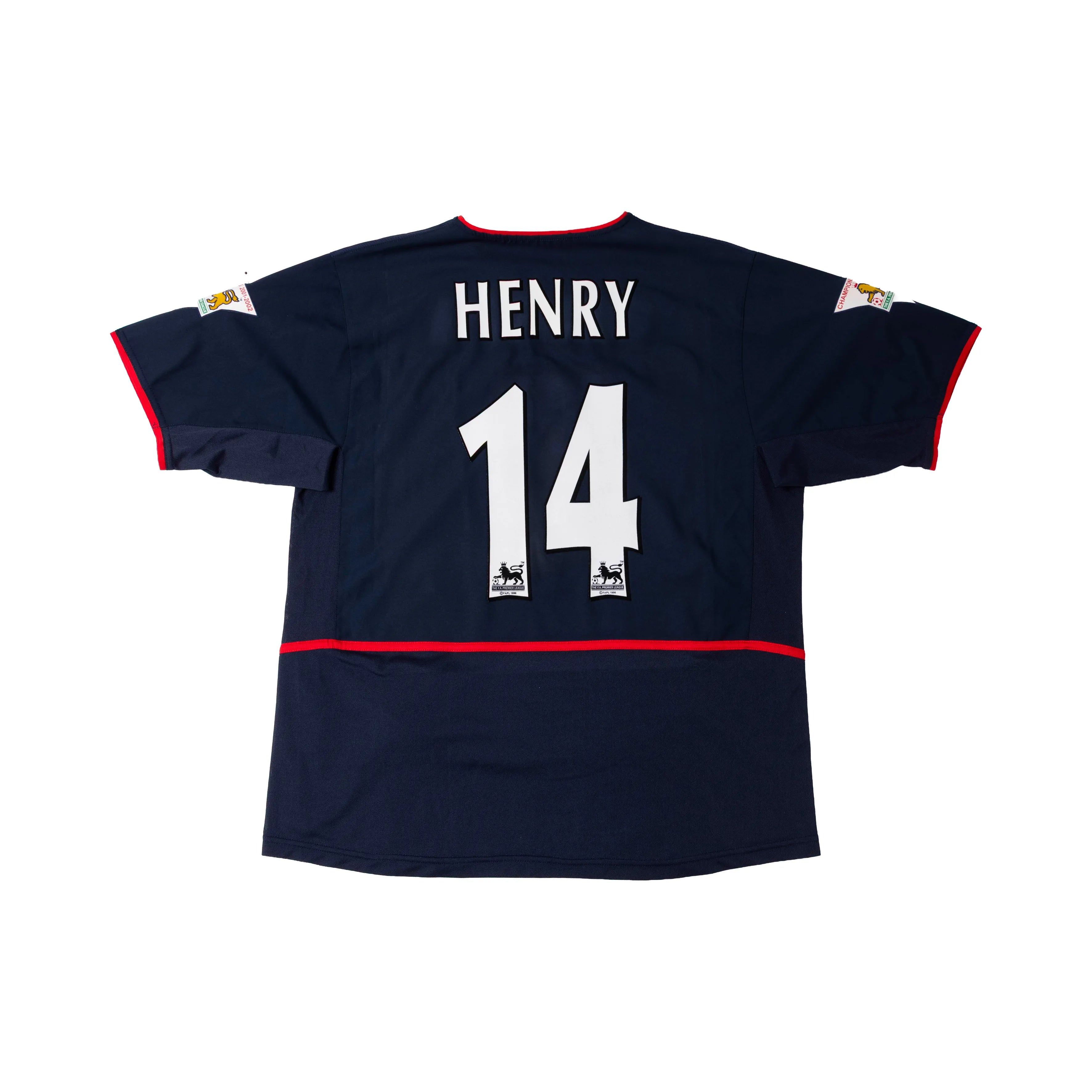Dos maillot Arsenal 2002/03 Henry #14 – Uncle Rework