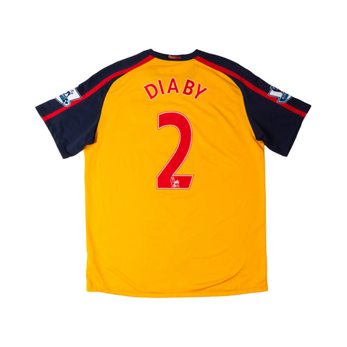 Dos maillot Arsenal 2008/09 Diaby #2 – Uncle Rework