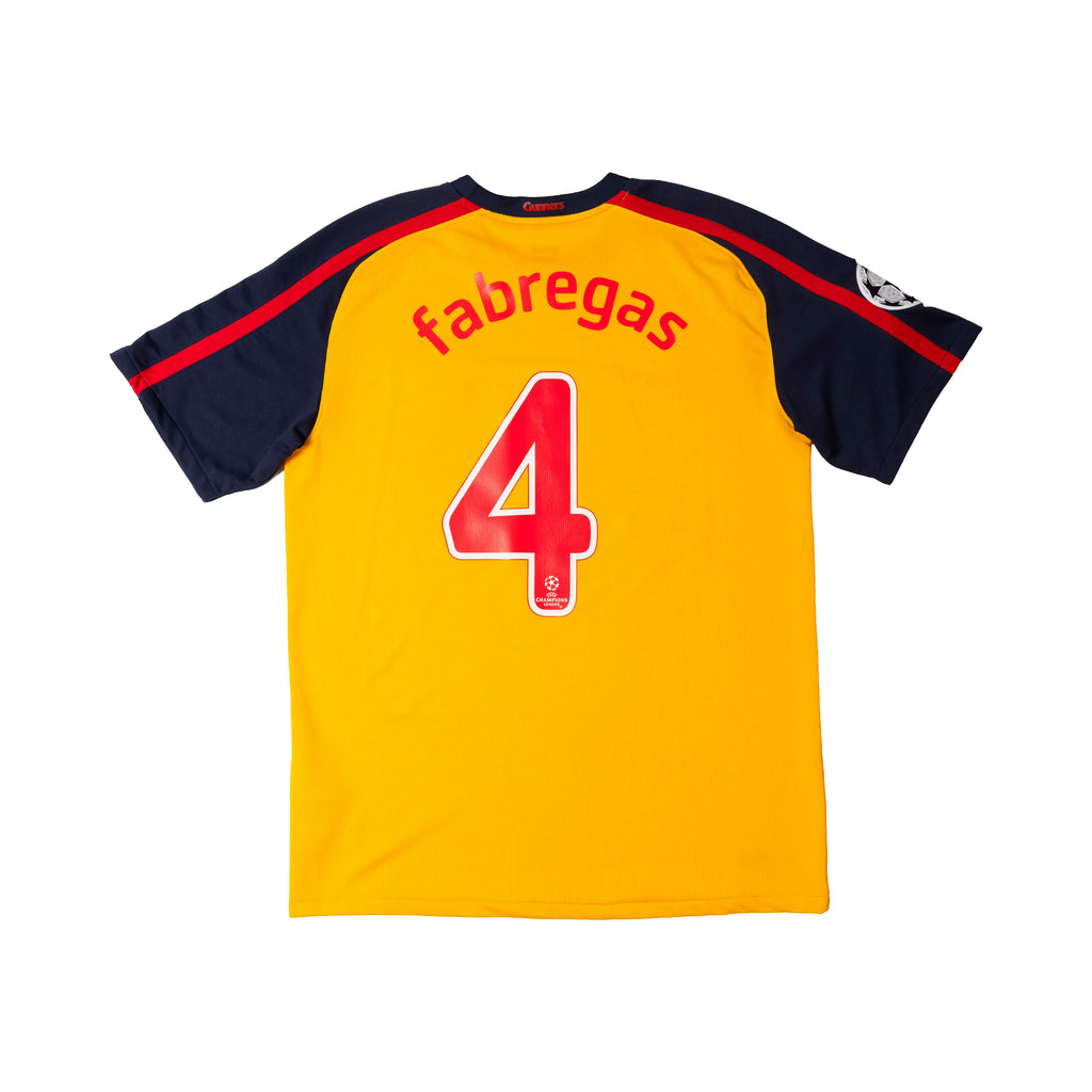 Dos maillot Arsenal 2008/09 Fabregas #4 – Uncle Rework