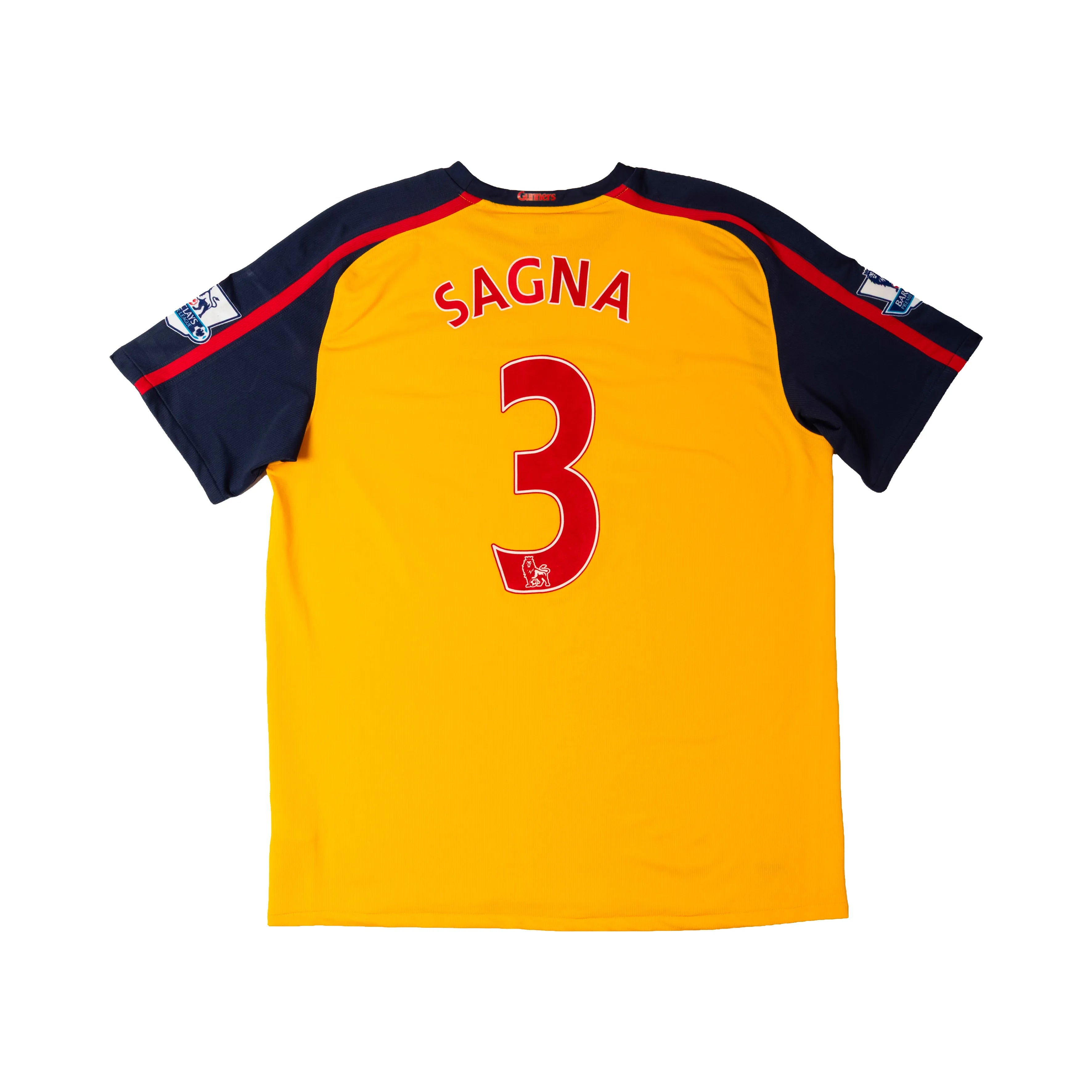 Dos maillot Arsenal 2009/09 Sagna #3 – Uncle Rework