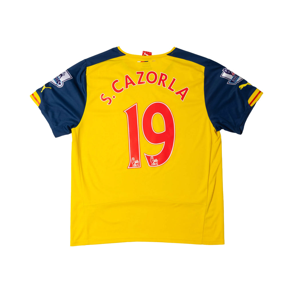 Dos maillot Arsenal 2014/15 S.Cazorla #19 – Uncle Rework