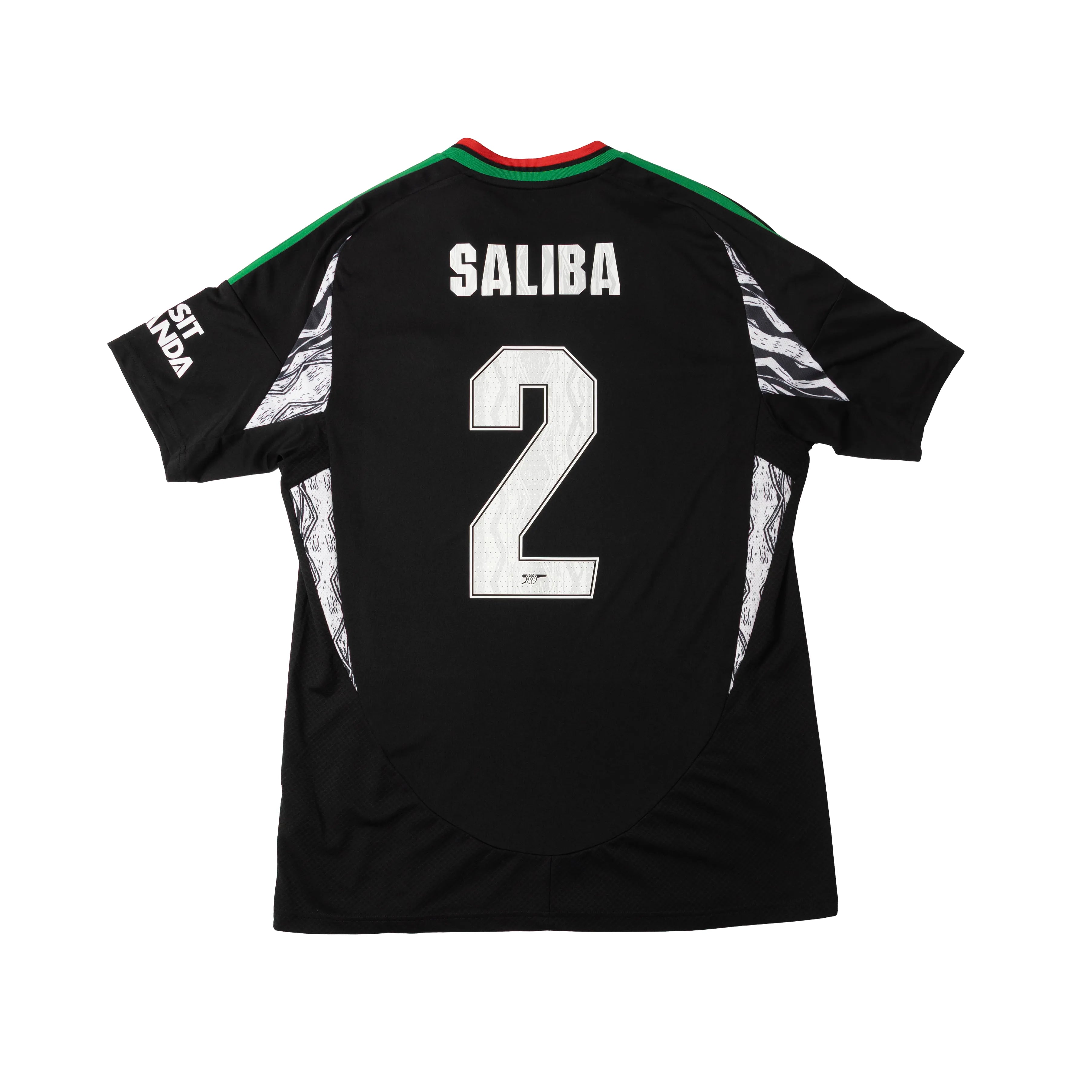 Dos maillot Arsenal 2024/25 Saliba #2 – Uncle Rework