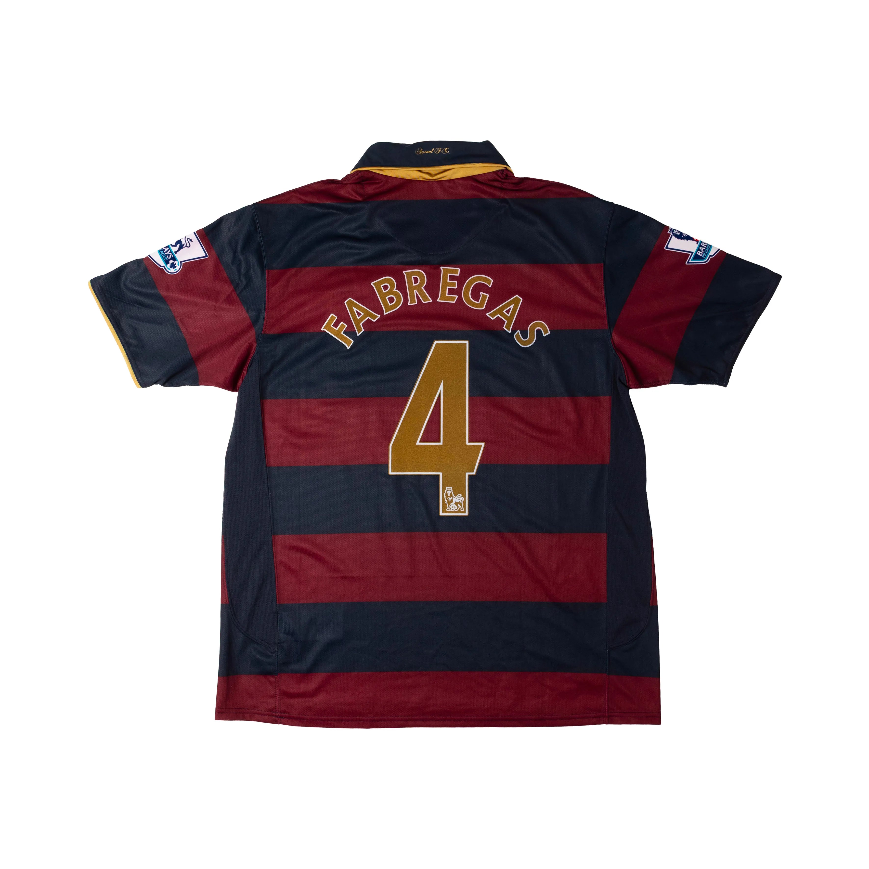 Dos maillot Arsenal 2007/08 Fabregas #4 – Uncle Rework